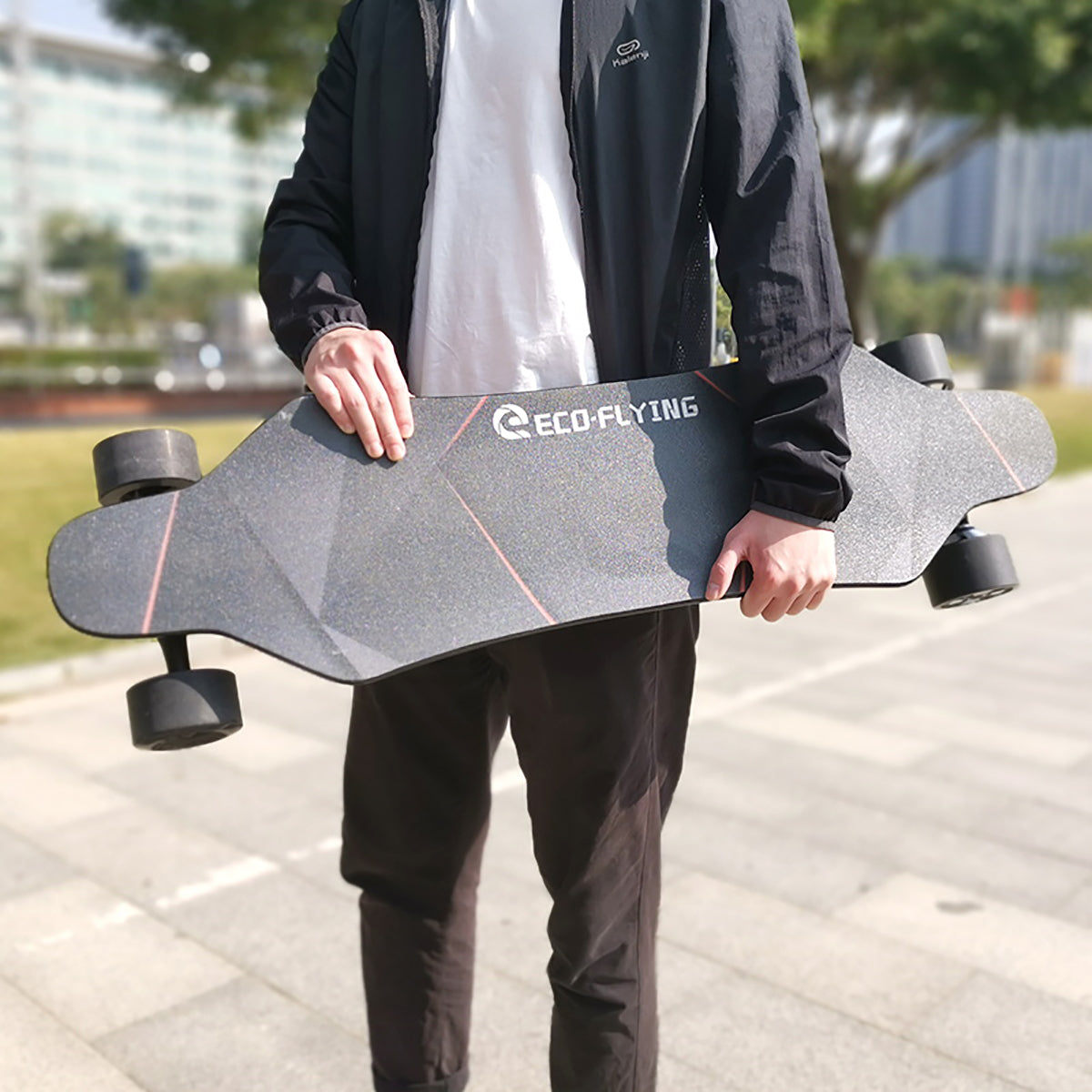 Skate eléctrico Hi-Flying Jupiter-02 450Wx2-36V-6Ah (nd) - rueda nd