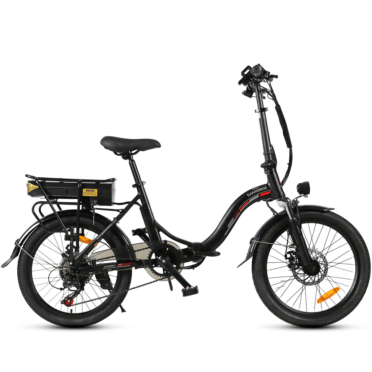 bicicleta eléctrica plegable Samebike JG20 350W-36V-10Ah (360Wh) - rueda 20"