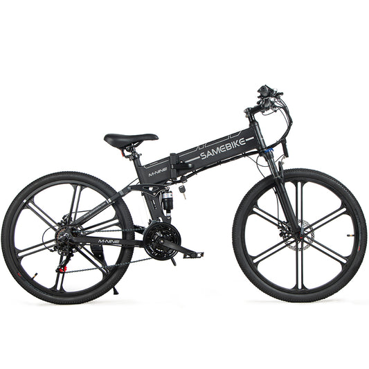 bicicleta eléctrica plegable Samebike LO26 II 500W-48V-10Ah (480Wh) - rueda 26"