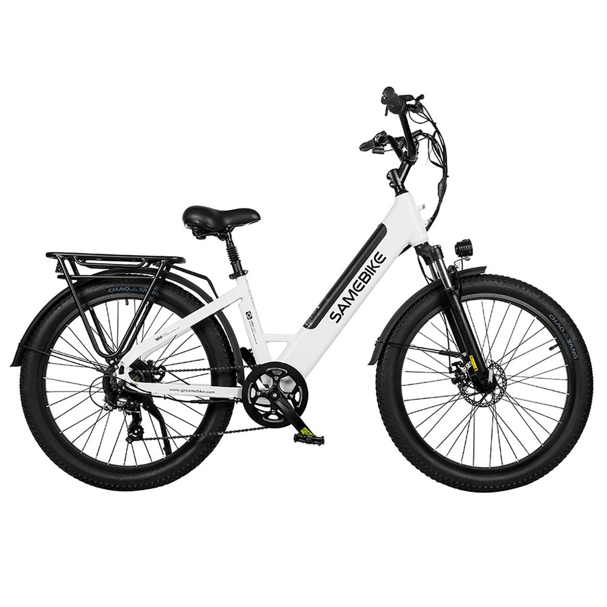 bicicleta eléctrica de paseo Samebike RS-A01 750W-48V-14Ah (672Wh) - rueda 26"x3.0"