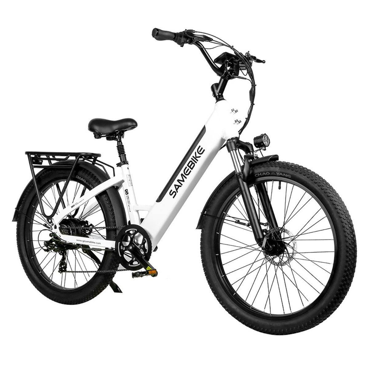 bicicleta eléctrica de paseo Samebike RS-A01 750W-48V-14Ah (672Wh) - rueda 26"x3.0"