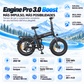 Bicicleta eléctrica ENGWE ENG PRO 3.0 B plegable fatbike 720 Wh