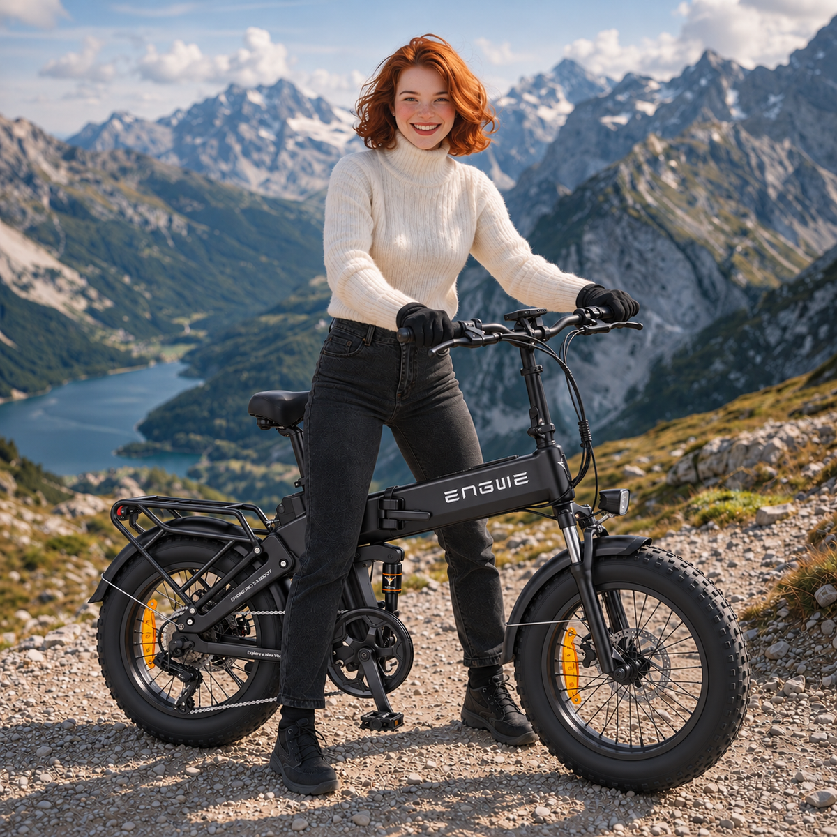 Bicicleta eléctrica ENGWE ENG PRO 3.0 B plegable fatbike 720 Wh