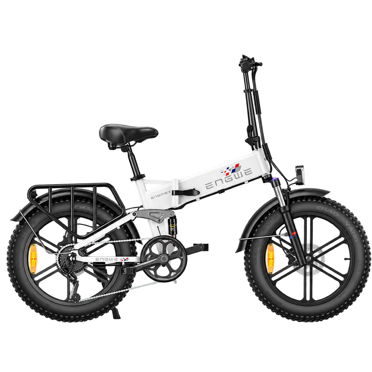 Bicicleta eléctrica ENGWE ENG X plegable fatbike 624 Wh