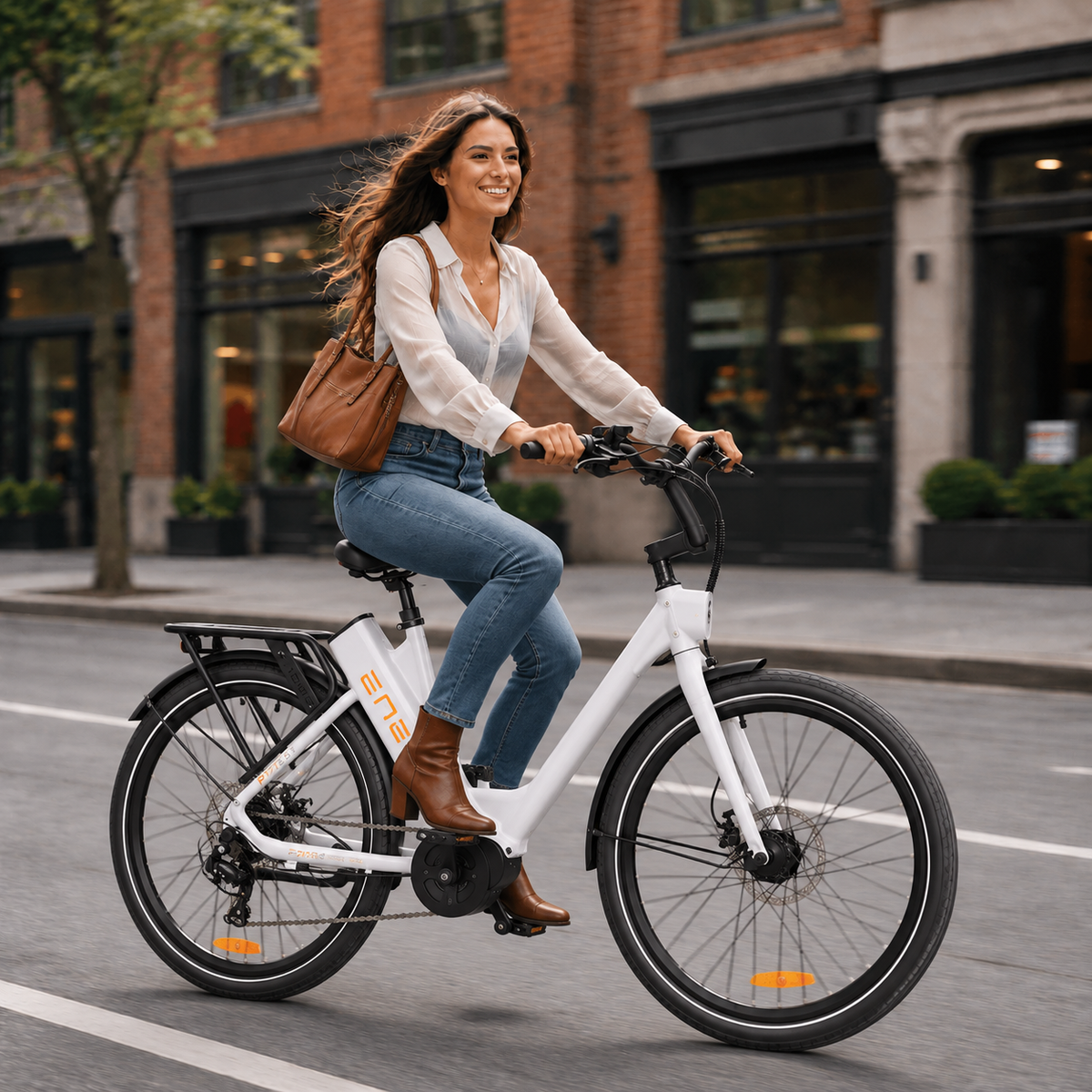 Bicicleta eléctrica ENGWE P275 ST trekking 690 Wh