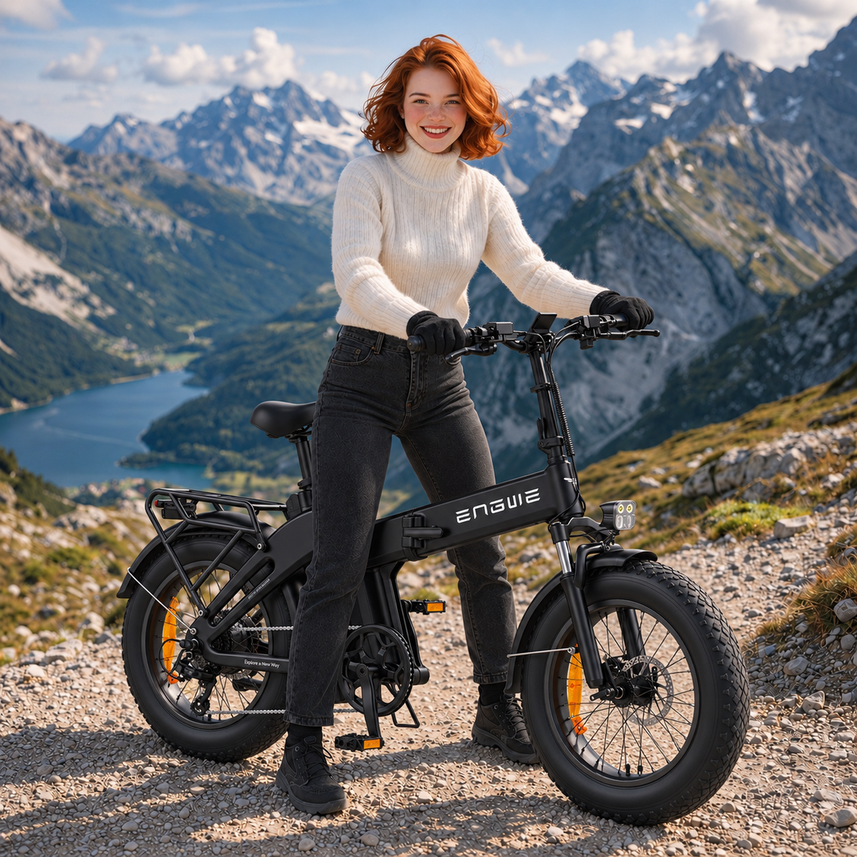 Bicicleta eléctrica ENGWE EP2 3.0 B plegable fatbike 648 Wh