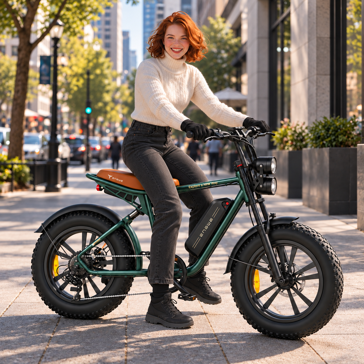 Bicicleta eléctrica ENGWE M20 urbana fatbike 624 Wh