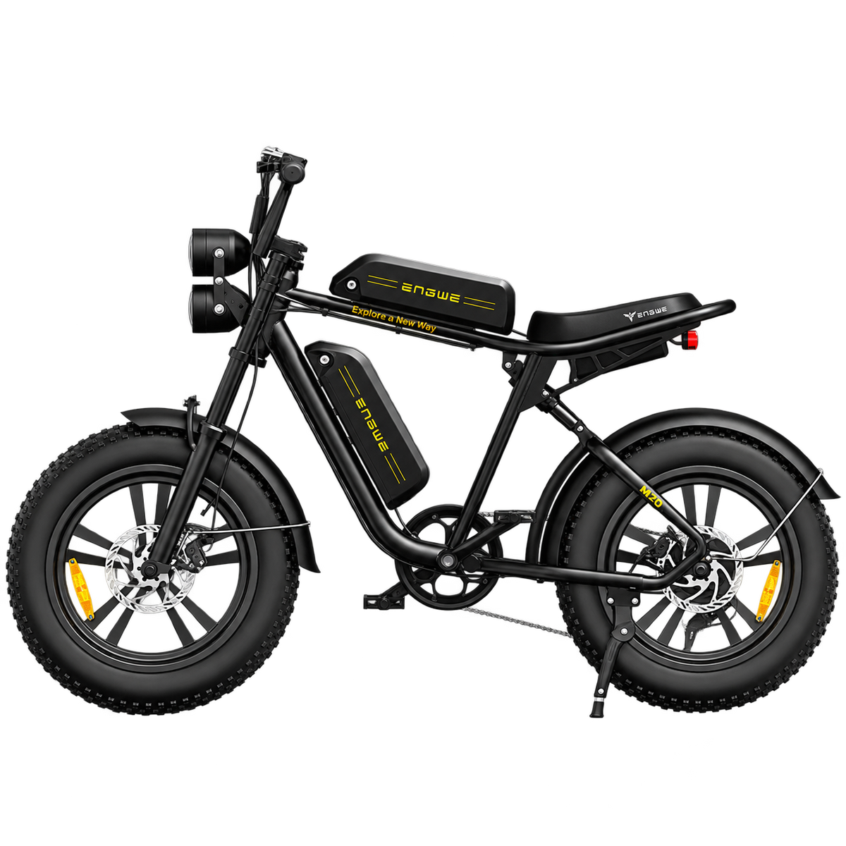 Bicicleta eléctrica ENGWE M20 2BAT urbana fatbike 1248 Wh