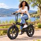 Bicicleta eléctrica ENGWE ENG X plegable fatbike 624 Wh