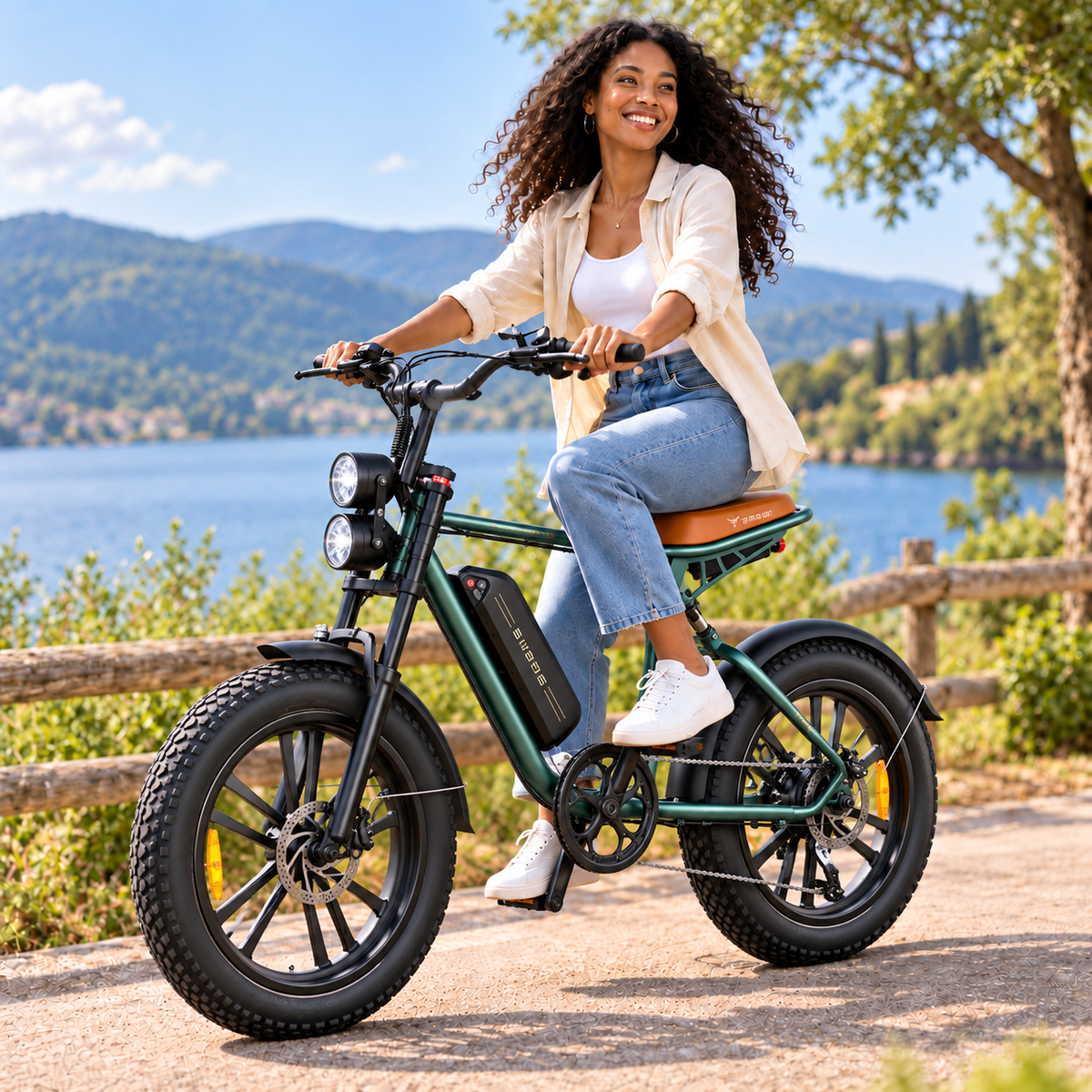 Bicicleta eléctrica ENGWE M20 urbana fatbike 624 Wh