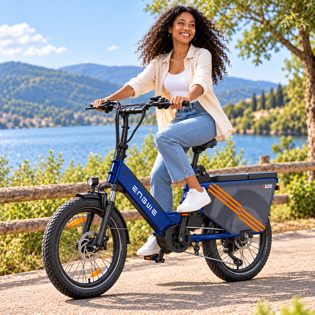 Bicicleta eléctrica ENGWE LE20 EU 2BAT carga 1843 Wh