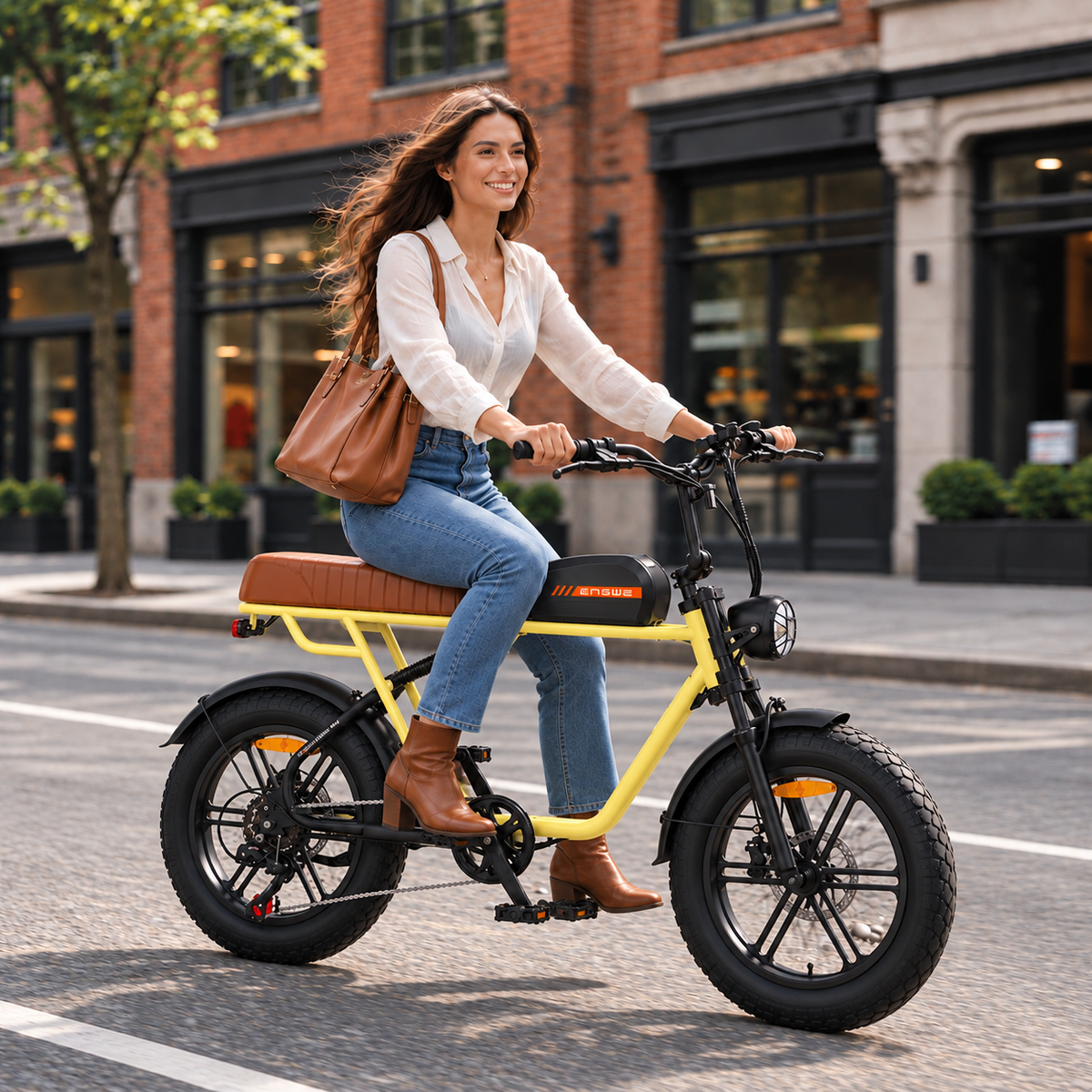 Bicicleta eléctrica ENGWE M1 urbana fatbike 749 Wh