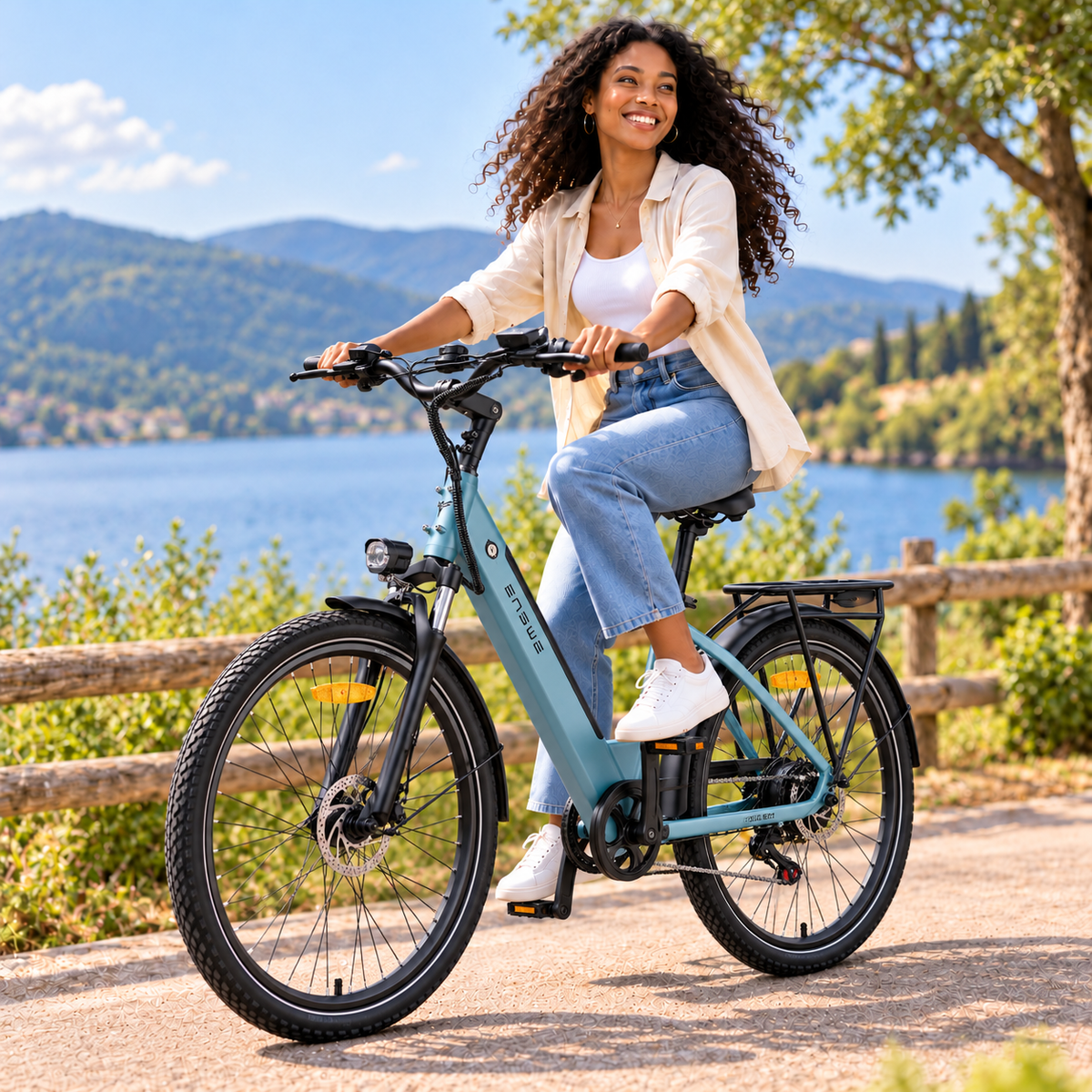 Bicicleta eléctrica ENGWE P275 SE trekking 468 Wh
