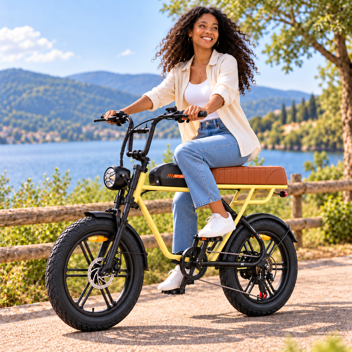 Bicicleta eléctrica ENGWE M1 urbana fatbike 749 Wh