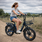 Bicicleta eléctrica plegable C05PRO 470Wh-36V-13Ah - rueda 20"x4" Fatbike