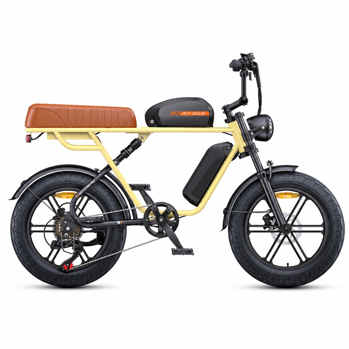 Bicicleta eléctrica ENGWE M1 2BAT urbana fatbike 1370 Wh
