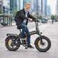 Bicicleta eléctrica ENGWE ENG PRO 3.0 B plegable fatbike 720 Wh