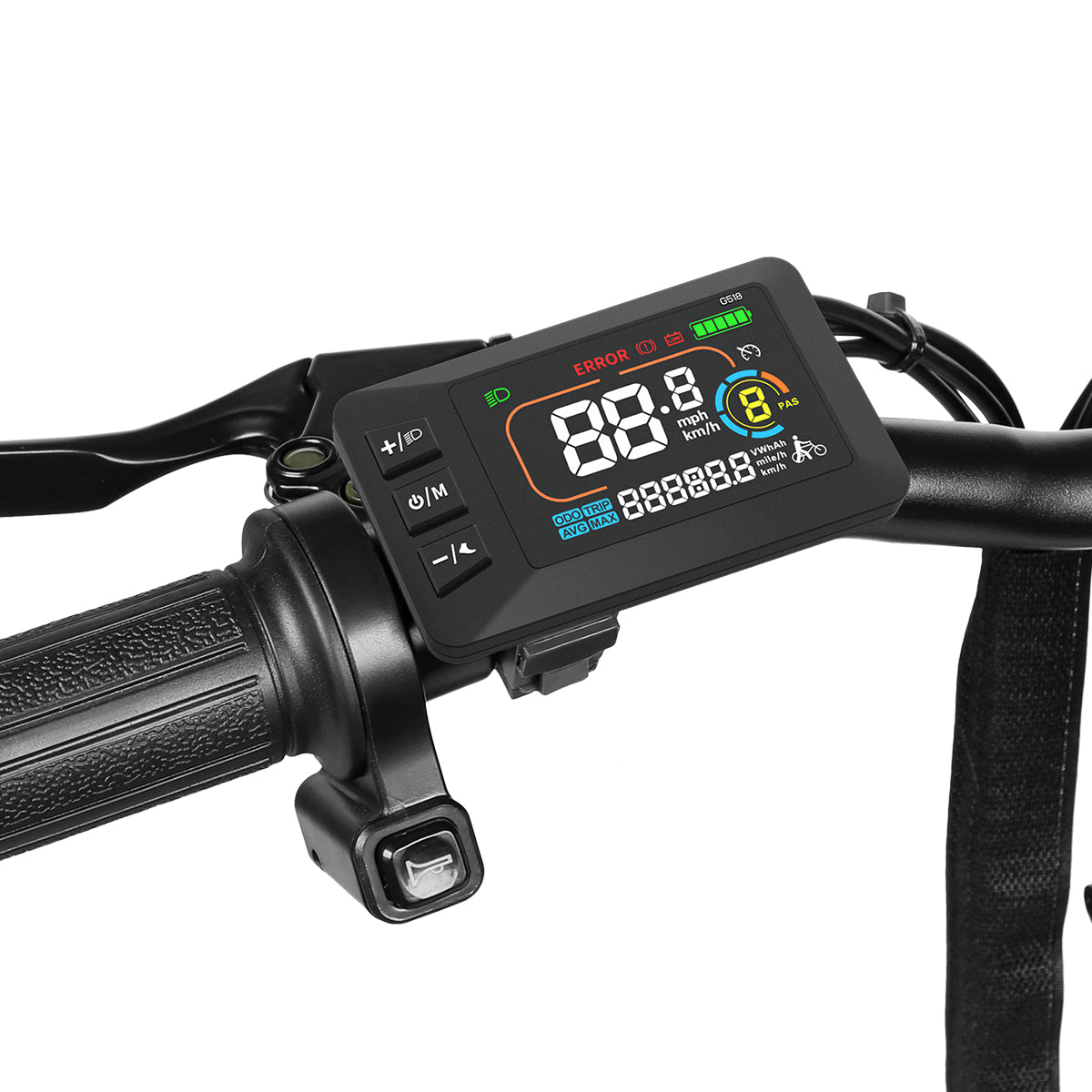 Bicicleta eléctrica plegable CY20 36V-12Ah (432Wh) - rueda 20x2.35