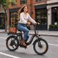 Bicicleta eléctrica plegable CY20 36V-12Ah (432Wh) - rueda 20x2.35