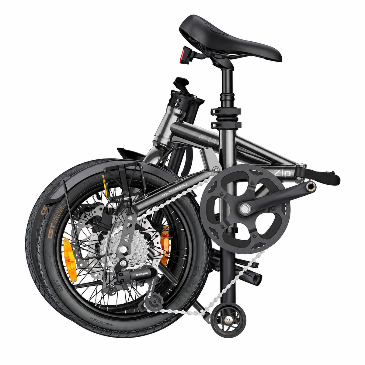 Bicicleta eléctrica ENGWE ZIP plegable urbana 360 Wh