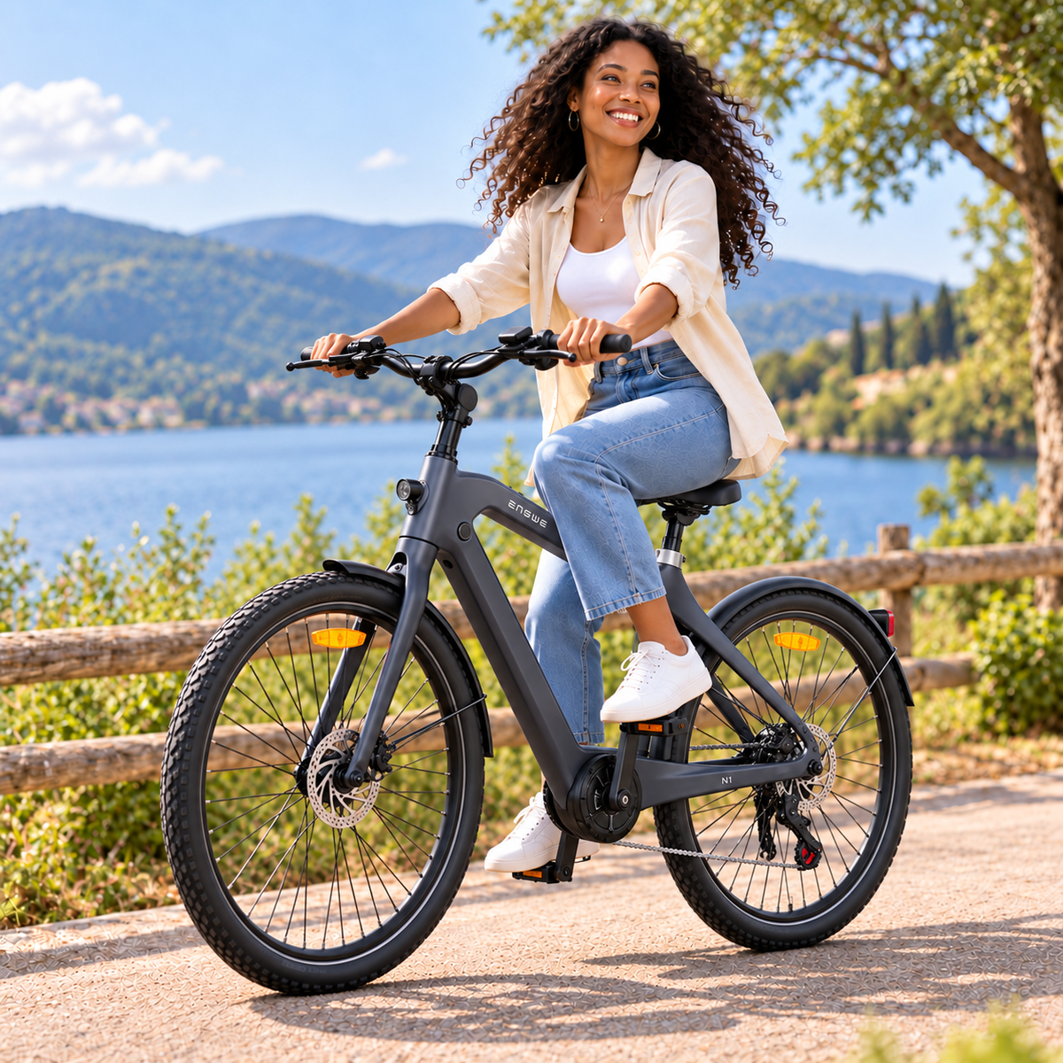 Bicicleta eléctrica ENGWE N1 PRO carretera 360 Wh