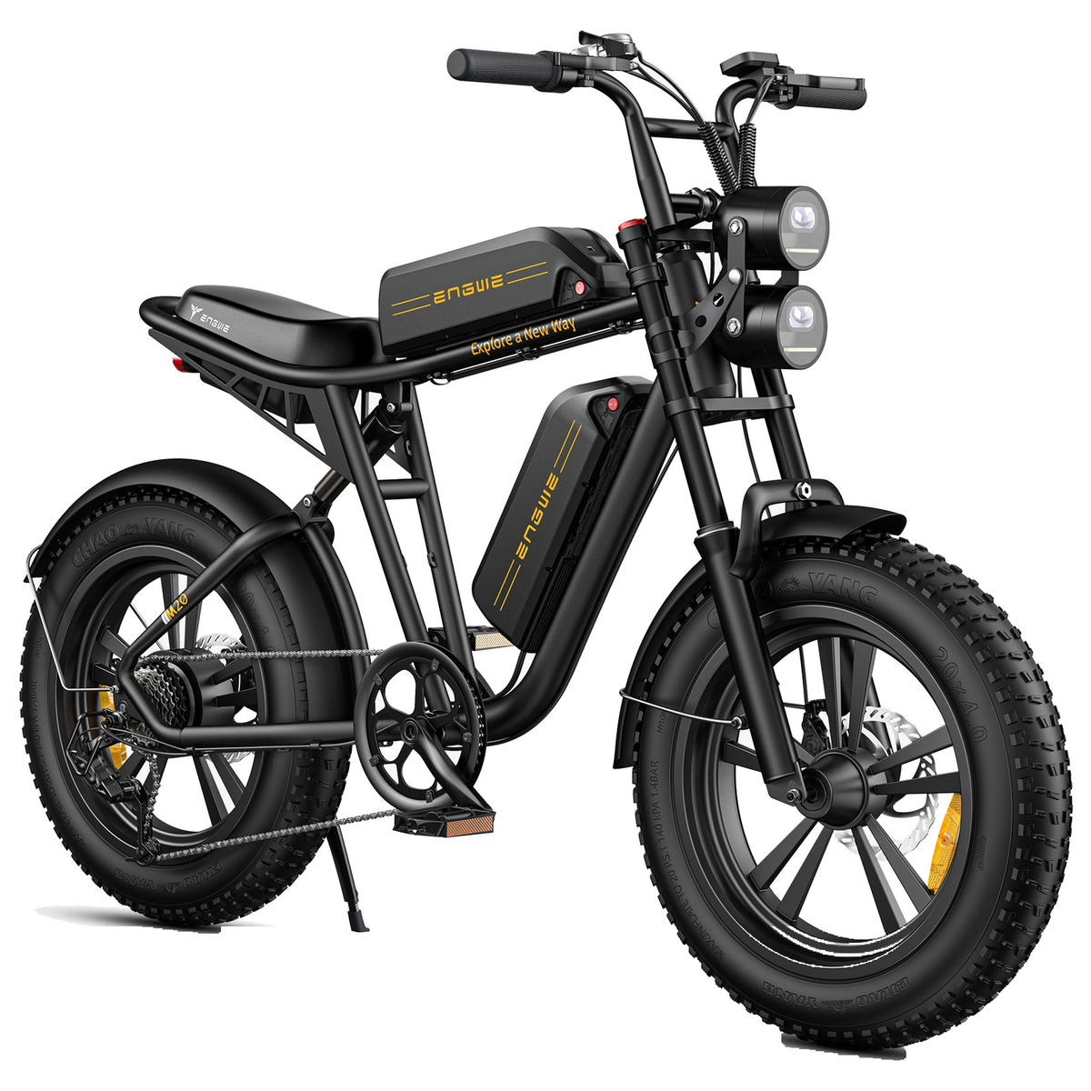 Bicicleta eléctrica ENGWE M20 2BAT urbana fatbike 1248 Wh