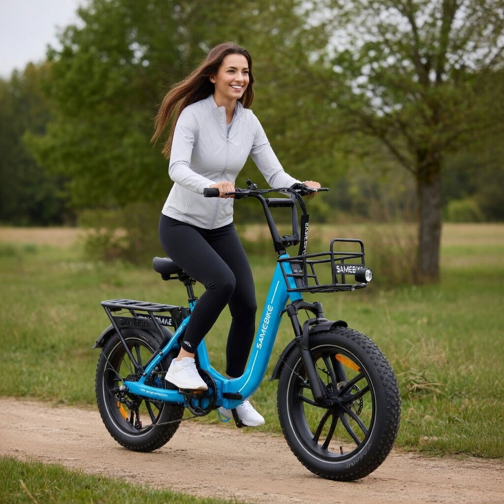 Bicicleta eléctrica plegable C05PRO 470Wh-36V-13Ah - rueda 20"x4" Fatbike