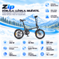 Bicicleta eléctrica ENGWE ZIP plegable urbana 360 Wh