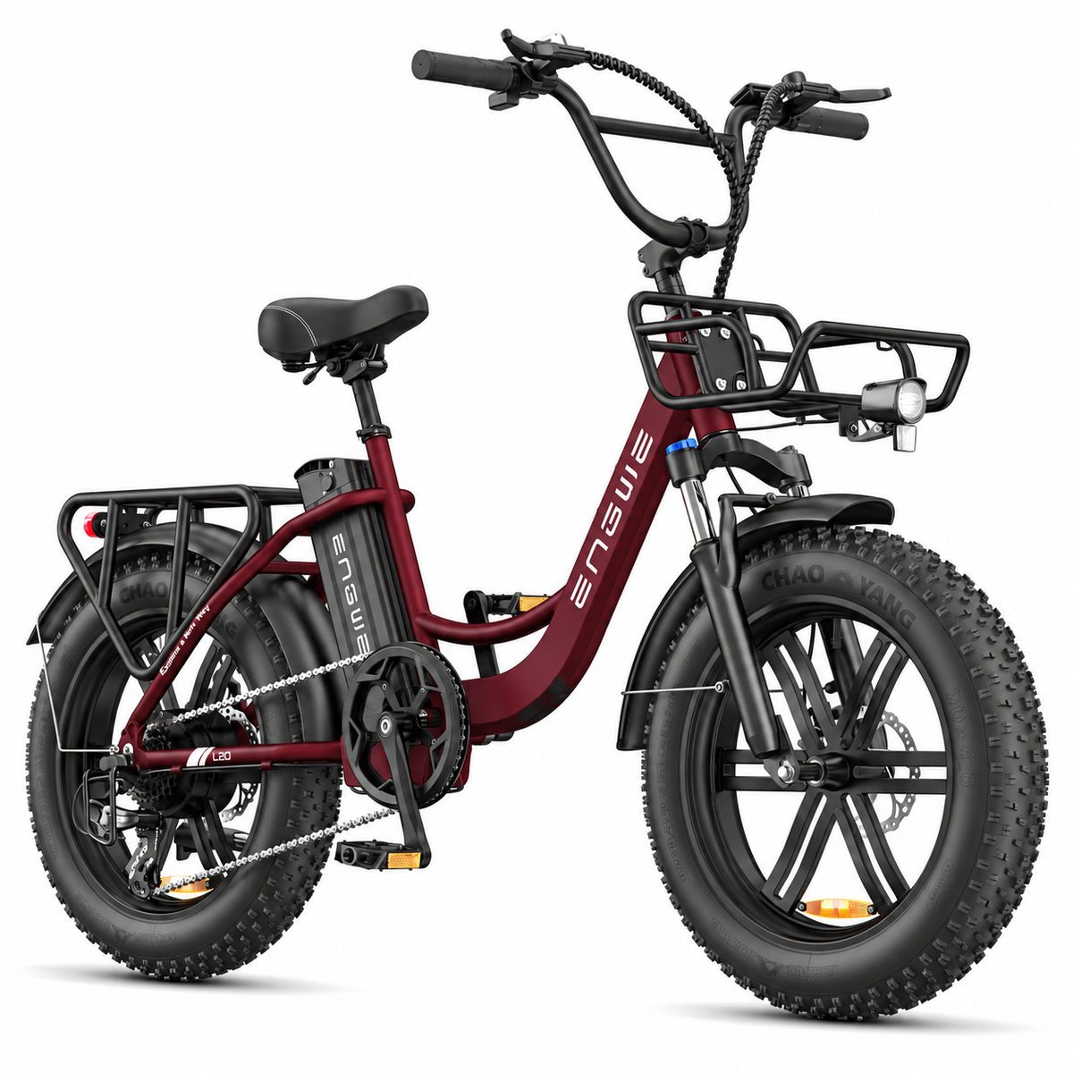 Bicicleta eléctrica ENGWE L20 B trekking fatbike 624 Wh