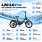 Bicicleta eléctrica ENGWE L20 3.0 PRO plegable trekking 720 Wh