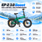 Bicicleta eléctrica ENGWE EP2 3.0 B plegable fatbike 648 Wh