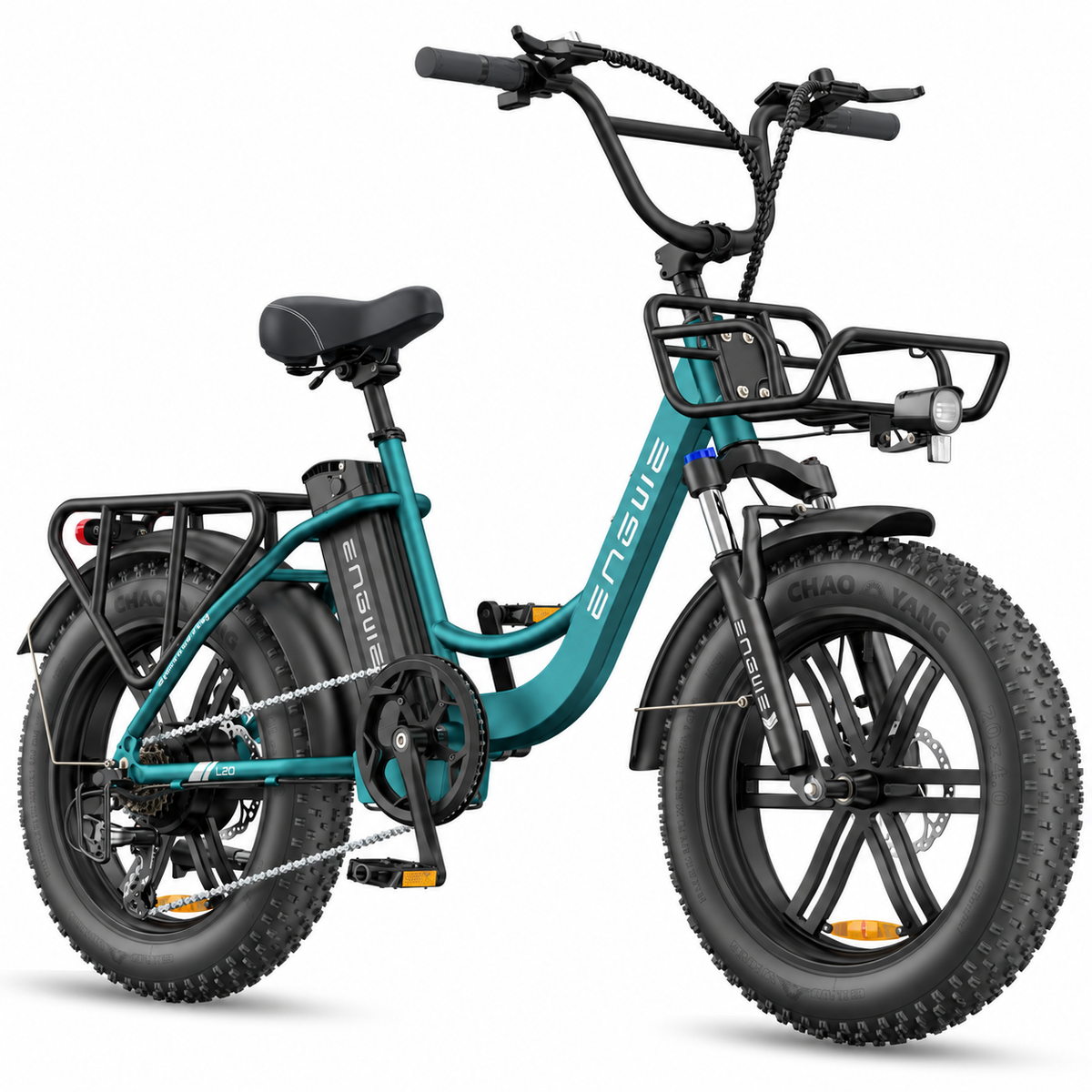 Bicicleta eléctrica ENGWE L20 B trekking fatbike 624 Wh