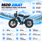 Bicicleta eléctrica ENGWE M20 2BAT urbana fatbike 1248 Wh