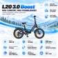 Bicicleta eléctrica ENGWE L20 3.0 B plegable fatbike 648 Wh