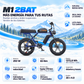 Bicicleta eléctrica ENGWE M1 2BAT urbana fatbike 1370 Wh