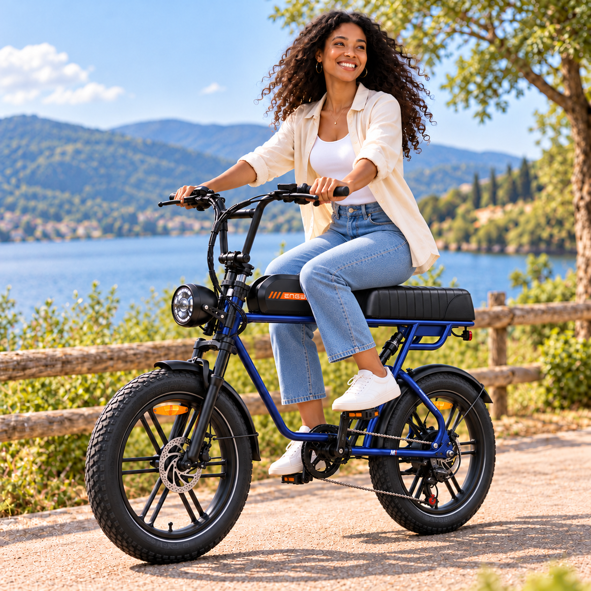 Bicicleta eléctrica ENGWE M1 urbana fatbike 749 Wh