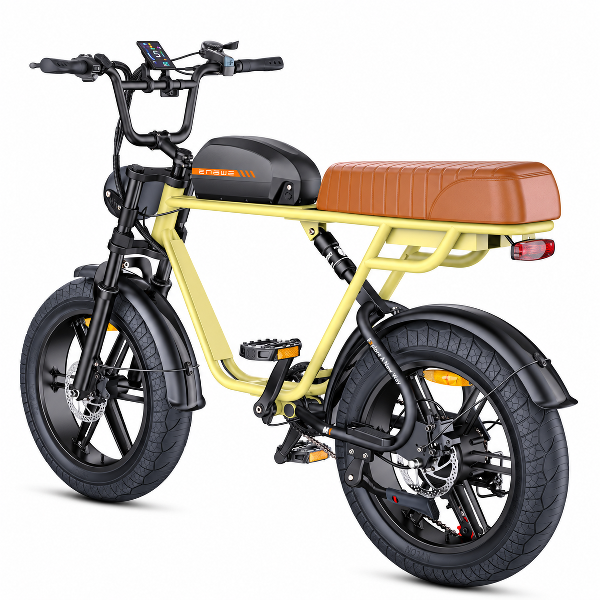 Bicicleta eléctrica ENGWE M1 urbana fatbike 749 Wh