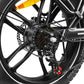Bicicleta eléctrica plegable C05PRO 470Wh-36V-13Ah - rueda 20"x4" Fatbike