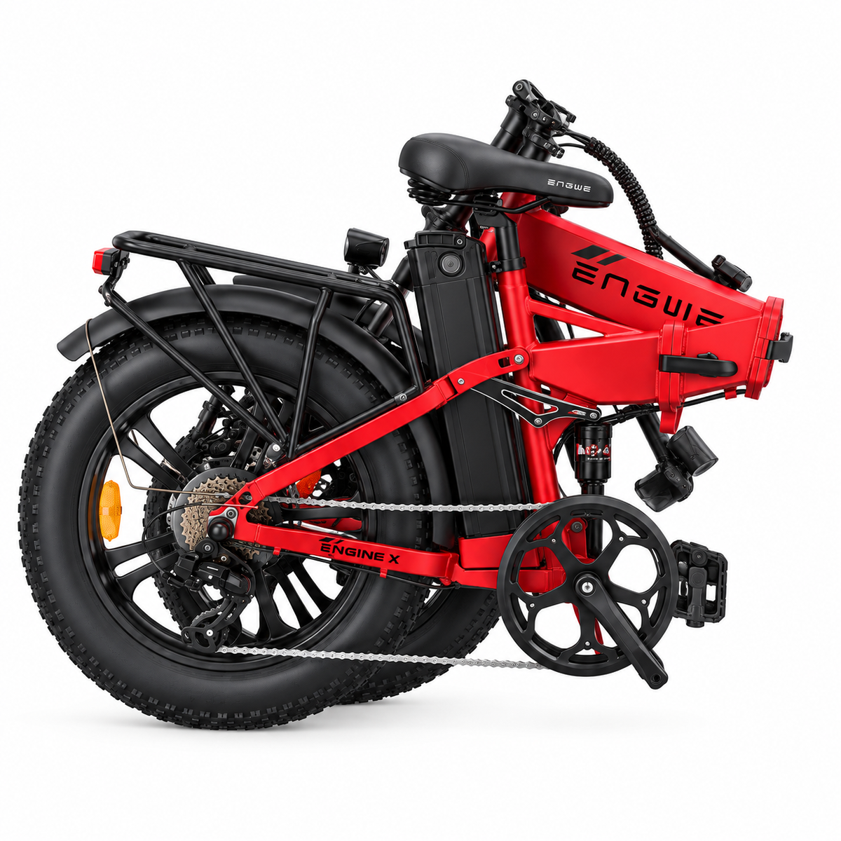 Bicicleta eléctrica ENGWE ENG X plegable fatbike 624 Wh