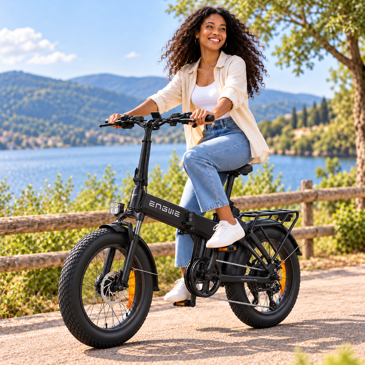 Bicicleta eléctrica ENGWE EP2 3.0 B plegable fatbike 648 Wh