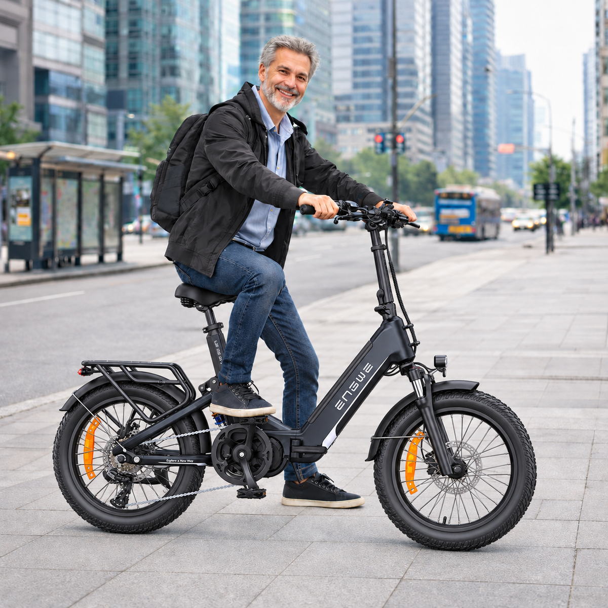 Bicicleta eléctrica ENGWE L20 3.0 PRO plegable trekking 720 Wh