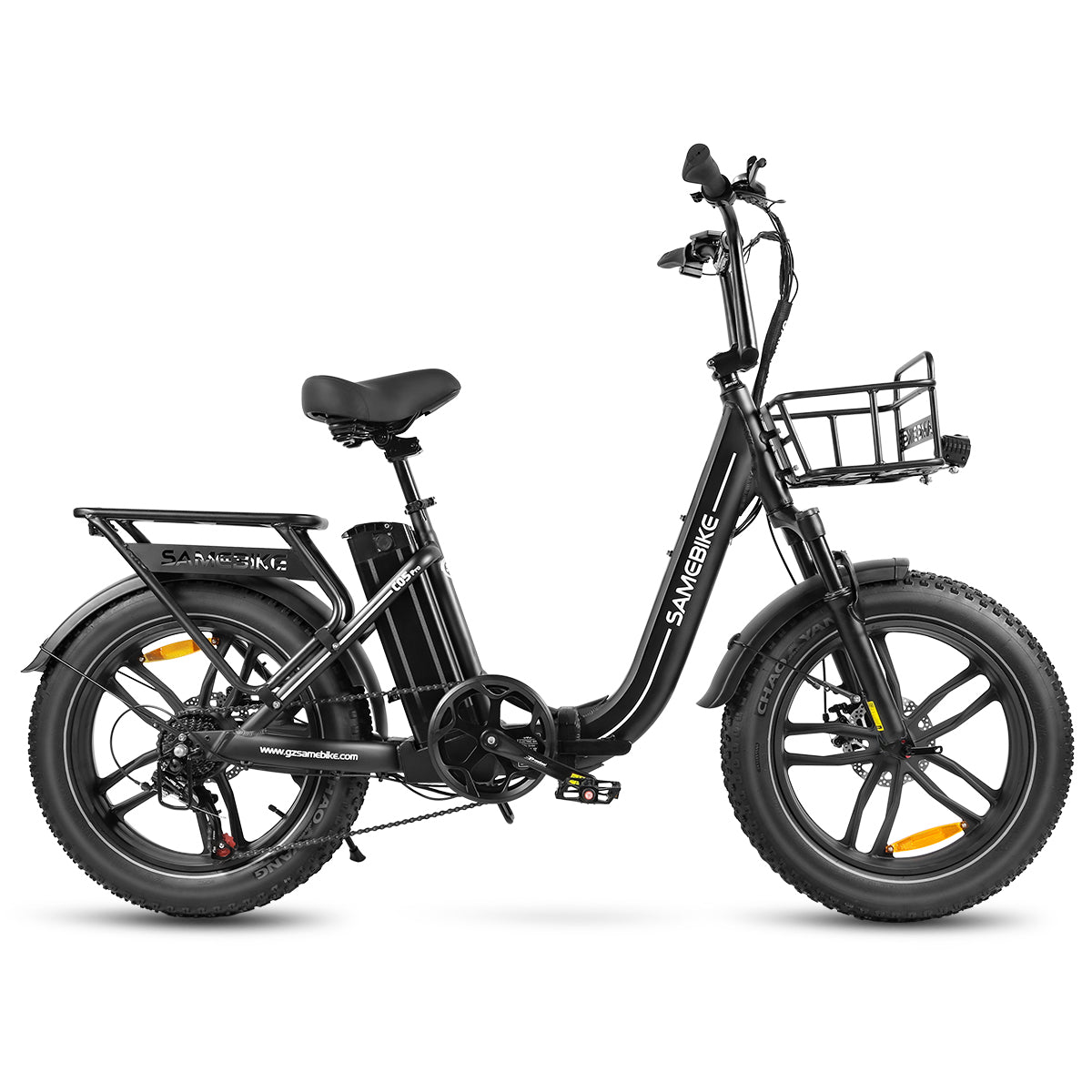 Bicicleta eléctrica plegable C05PRO 470Wh-36V-13Ah - rueda 20"x4" Fatbike