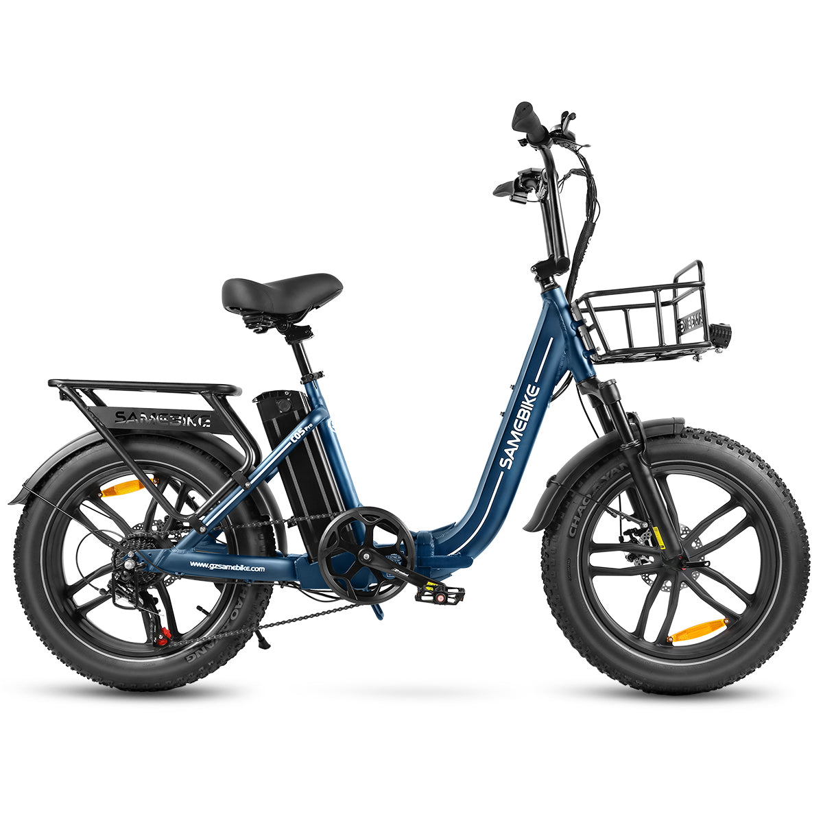 Bicicleta eléctrica plegable C05PRO 470Wh-36V-13Ah - rueda 20"x4" Fatbike