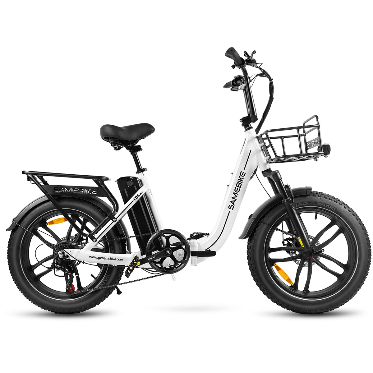 Bicicleta eléctrica plegable C05PRO 470Wh-36V-13Ah - rueda 20"x4" Fatbike