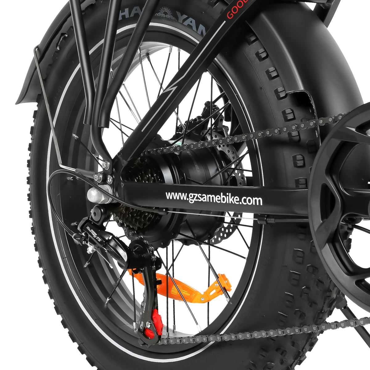 Bicicleta eléctrica plegable LOTDM 200 II 625Wh-48V-13Ah - rueda 20"x4" Fatbike
