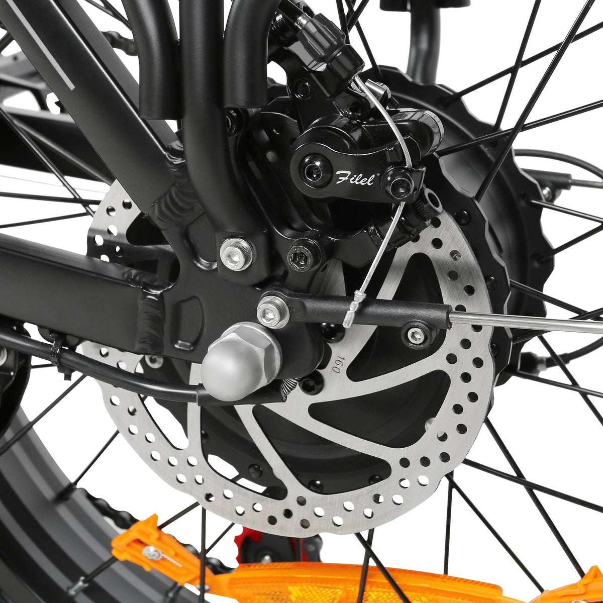 Bicicleta eléctrica plegable LOTDM 200 II 625Wh-48V-13Ah - rueda 20"x4" Fatbike