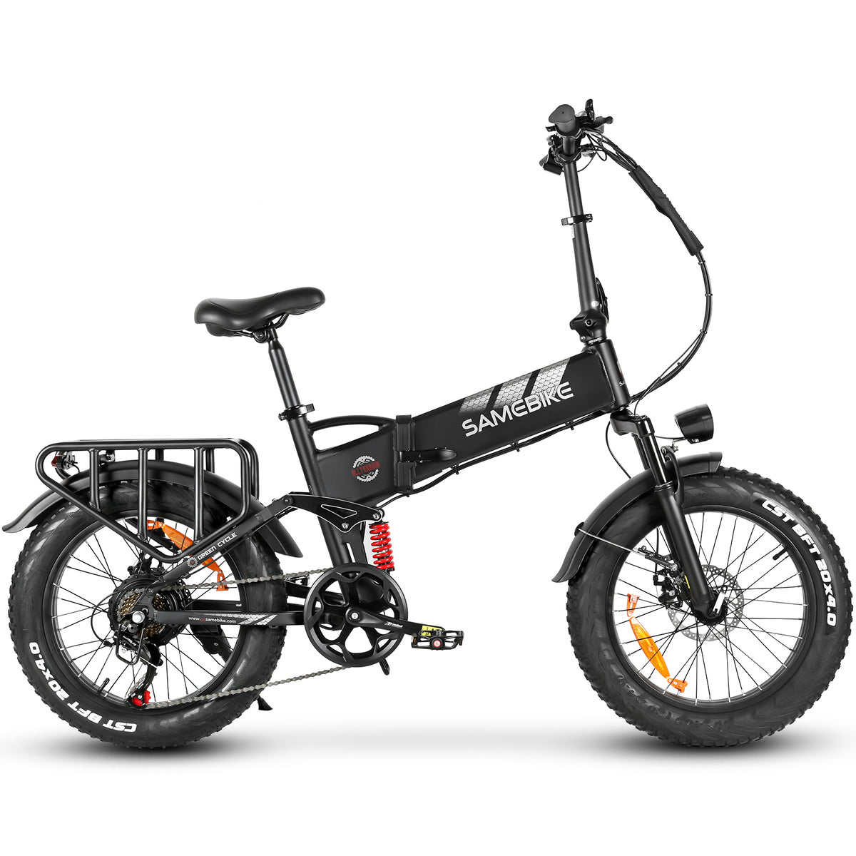 Bicicleta eléctrica plegable RS-A02 PRO 720Wh 48V-15Ah rueda 20"x4" Fatbike