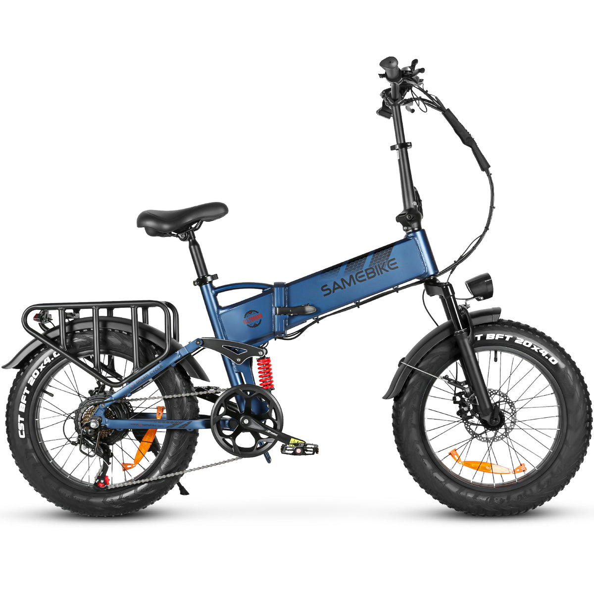 Bicicleta eléctrica plegable RS-A02 PRO 720Wh 48V-15Ah rueda 20"x4" Fatbike
