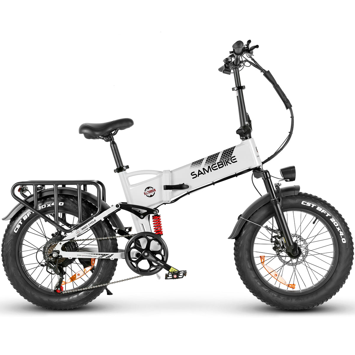 Bicicleta eléctrica plegable RS-A02 PRO 720Wh 48V-15Ah rueda 20"x4" Fatbike