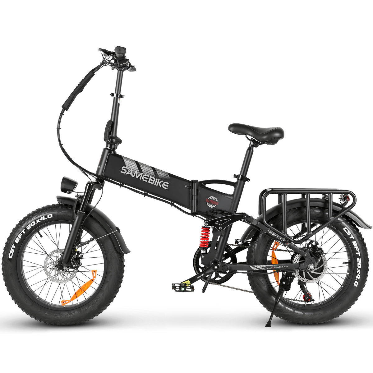 Bicicleta eléctrica plegable RS-A02 PRO 720Wh 48V-15Ah rueda 20"x4" Fatbike